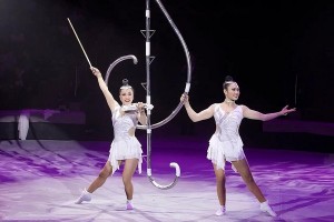 《空中飛人》節目由於動作難度高，要求演員技術熟練，故已獲得國際的高度評價。