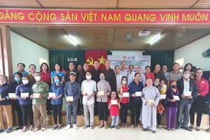 本市慈善團赴乂安行善