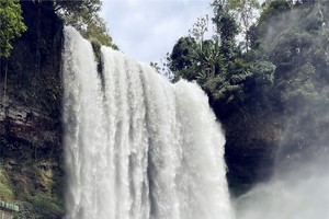 參加保祿市採風行程的文友合影。