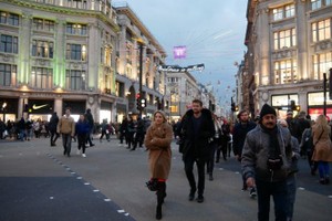 倫敦牛津街頭一隅。（圖：KKday）