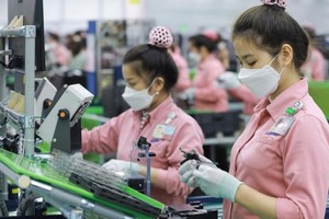 越南企業生產資訊技術產品。