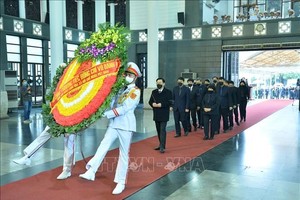 追悼儀式現場。（圖：越通社）