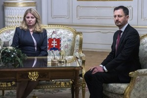 斯洛伐克總統蘇珊娜·恰普托娃（左）。（圖：Getty Images）