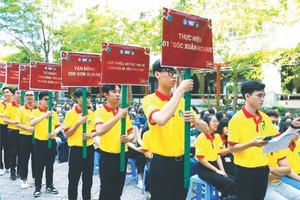 市師大中文系學生發揚互助精神