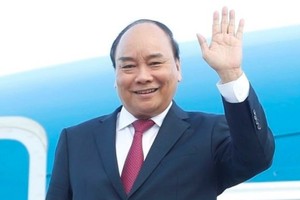 國家主席阮春福將率領越南國家高級代表團從本月21至23日對印尼進行國事訪問。（圖：TPO）