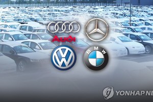 韓國2022年進口車註冊登記量首次突破300萬輛。（示意圖：韓聯社）