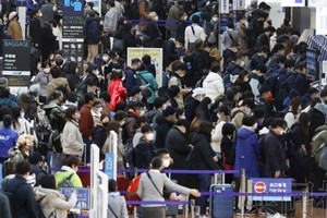 日本迎來返鄉客流高峰