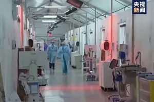 根據法國衛生部當天公佈的通報，法國本土和多個海外省的主要流感資料指標都呈上升態勢。（圖：視頻截圖）