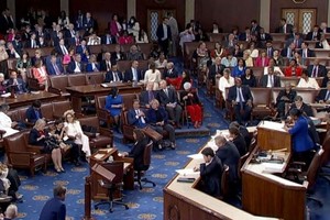 美国众议院投票选议长。（图：互联网）