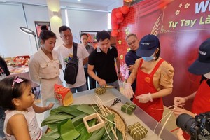 亲手做越南粽子活动