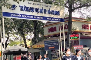 本市开放大学在旧邑郡第三坊阮俭街371号租用物质设施。