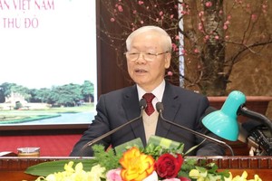 党中央总书记阮富仲。（图：越通社）