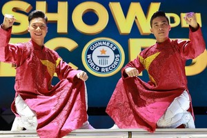 国基、国业兄弟俩再次刷新世界纪录。