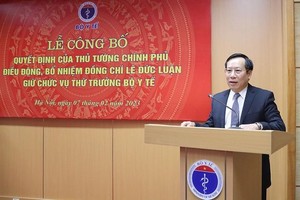 新任卫生部副部长黎德论。（图：卫生部）