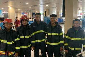 市公安厅消防与救援警察科5名干部战士。