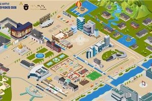 元宇宙世宗学堂校园。（图：韩国文化体育观光部）