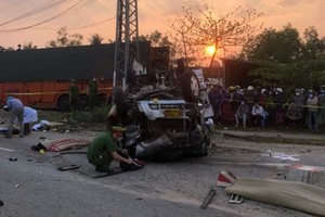 交通事故现场。