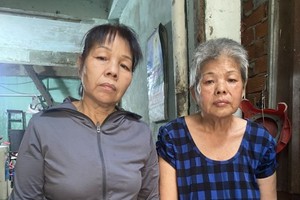 朱贵华（右）和朱美华两姐妹。