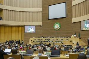 会议现场。（图：推特）