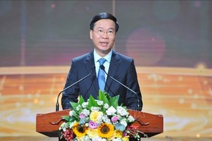 国家主席武文赏。（图：越通社）