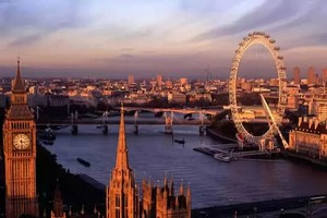 英国伦敦一隅。（图：互联网）