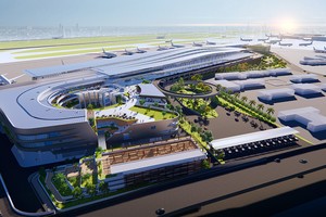 T3航站楼配景图。（图：AVC）