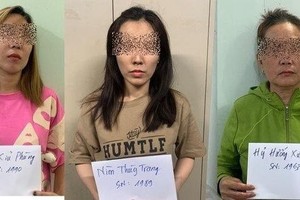 被扣押的3名歹徒。（图：警方提供）