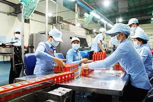 第一季度工业领域增加值同比稍降。