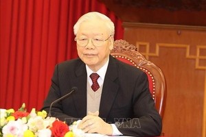 党中央总书记阮富仲。（图：越通社）