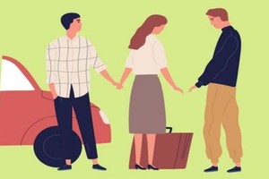 与已婚者像夫妻一样同居是违法行为。（示意图：互联网）