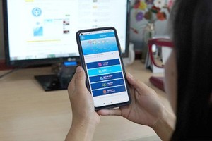 投保者使用VssID应用程式查看投保过程。