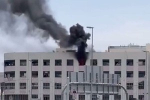 火警现场。（图：视频截图）