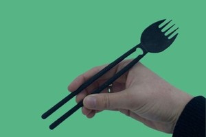 叉匙筷子三合一餐具