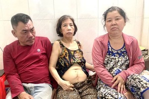 右起：王锦辉、福氏银萍和王润明。