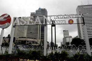 纳闽巴霍第42届东盟峰会现场。（图：互联网）