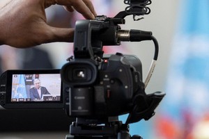 联合国秘书长古特雷斯举行视频新闻发布会。（图：联合国）