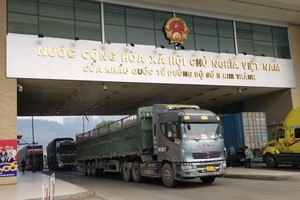 二号陆路国际口岸商品通关。（图：投资报）