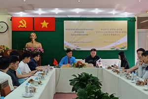 会晤现场。（图：人民军队报）