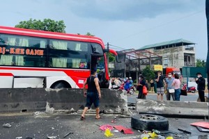 事故现场。（图：VOH）