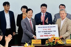 平阳省天后宫向林同省捐赠2亿元善款