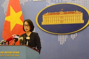 外交部副发言人范秋姮。（图：芳玲）