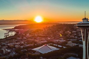 西雅图创下了纪录的温度，一个极端“热穹”覆盖在美国太平洋西北部。（图：Unsplash）