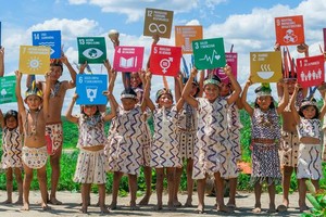 可持续发展目标是为所有人实现更美好、更可持续未来的蓝图。（图：联合国）