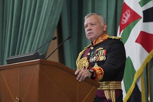 约旦国王阿卜杜拉二世‧本‧侯赛因。（图：AP）