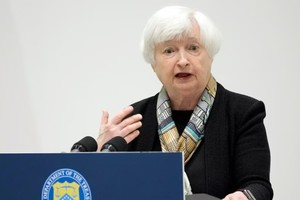 美国财政部长耶伦。（图：AP）