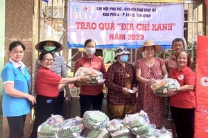 关爱街区弱势人家