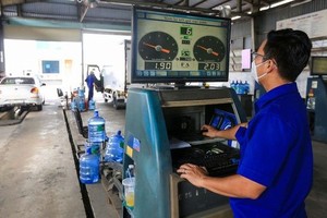 第七郡某登检中心正在活动。（图：T.N）