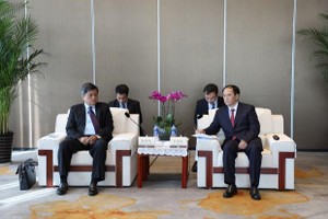 越中边境省份轮流举办年度边境贸易促进会。（图：VGP）