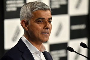 伦敦市市长萨迪克‧汗。（图：AFP）