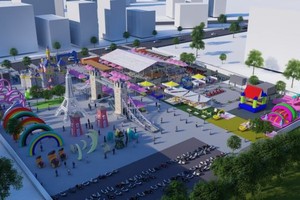 D-Play游乐场配景图。